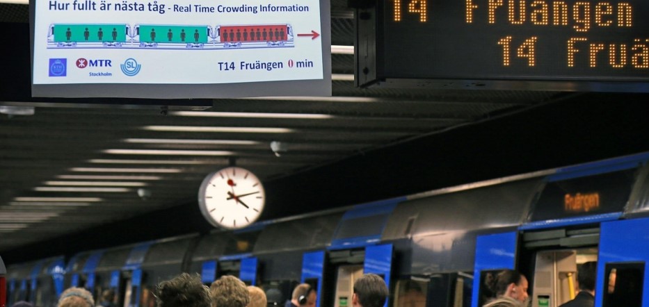 Información sobre aglomeraciones en tiempo real - Impactos positivos en el metro